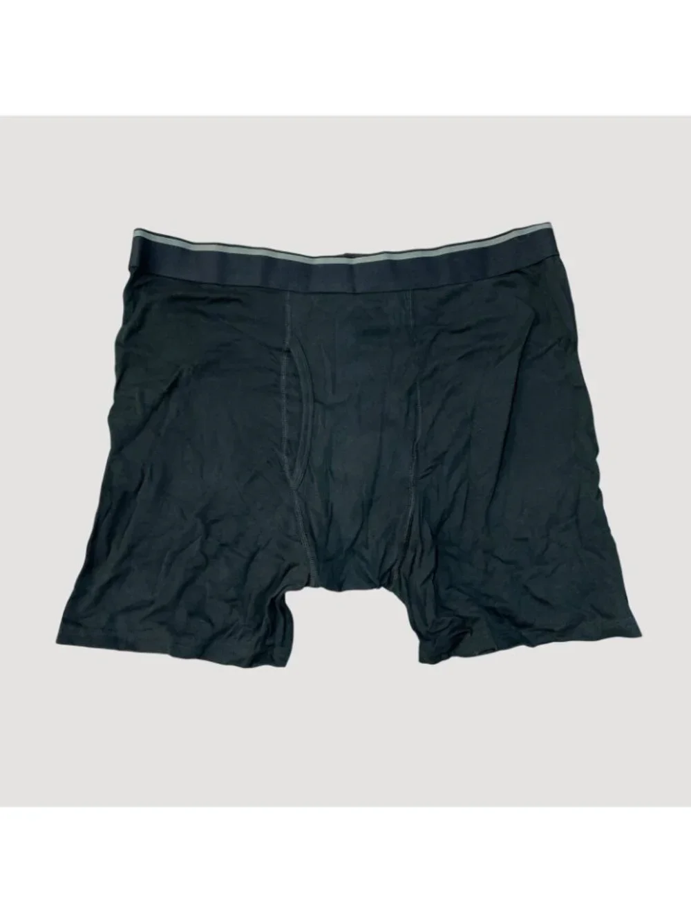 NWT Kirkland Signature Men's XL Black Supima Cotton Boxer Briefs 4 Pack